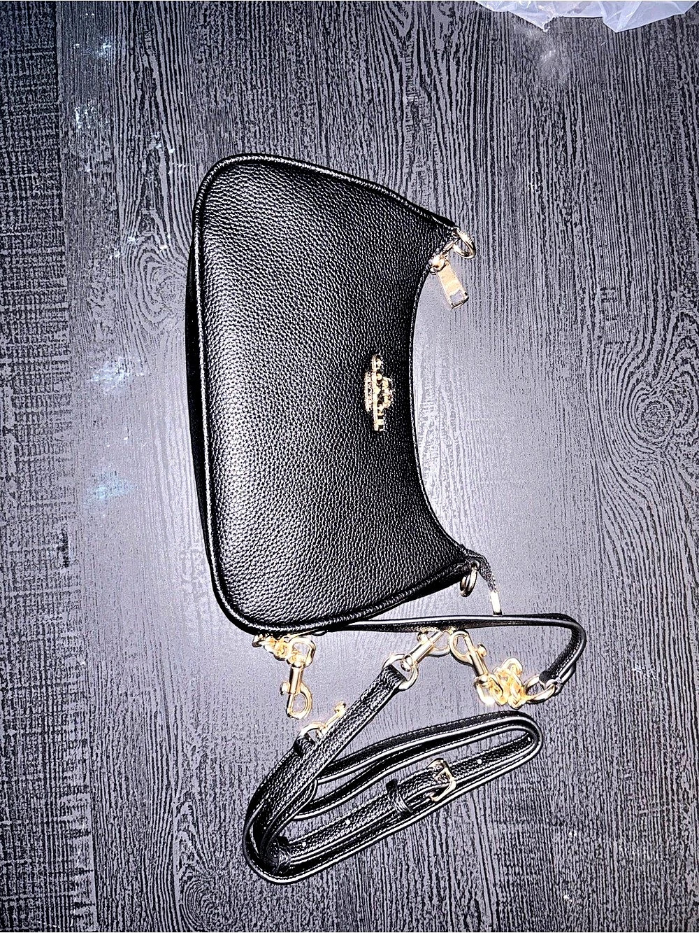 Coach Teri Shoulder Bag Black Crossbody Bag